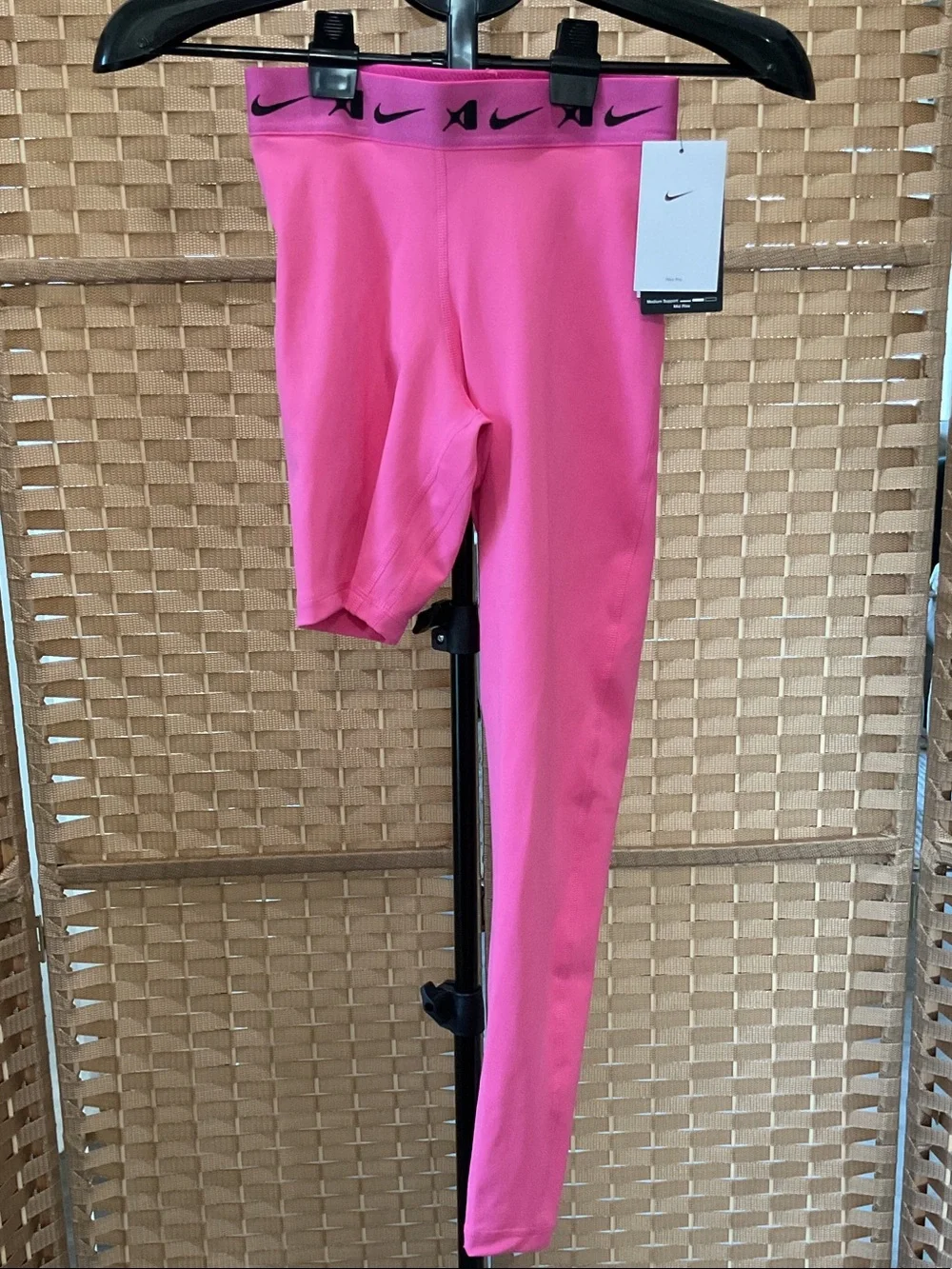 Nike Hot Pink A’ja One Logo Waistband Basketball Leggings